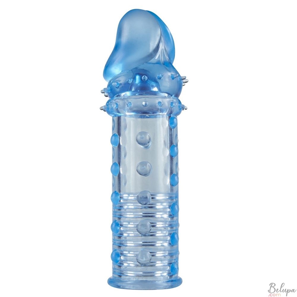 Penis Sheath Penis Extender Stimulating POWER STUD Blue