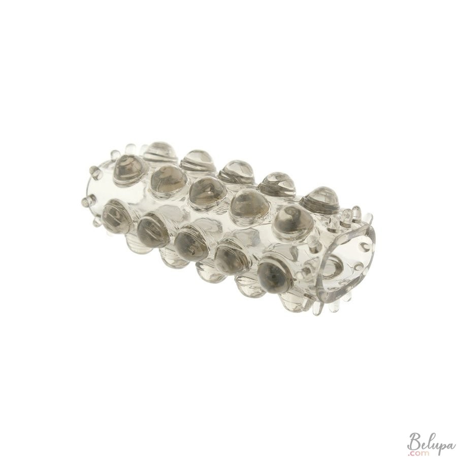 Stimulating Power Stretchy Penis Sheath in Gray