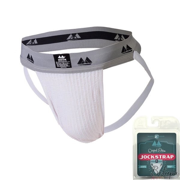 Men's Jockstrap Slip from MM Original Jock Collection White