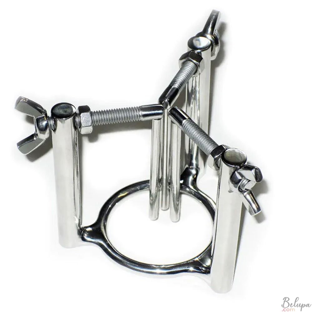 Adjustable Stainless Steel Urethral Dilator Black Label Silver