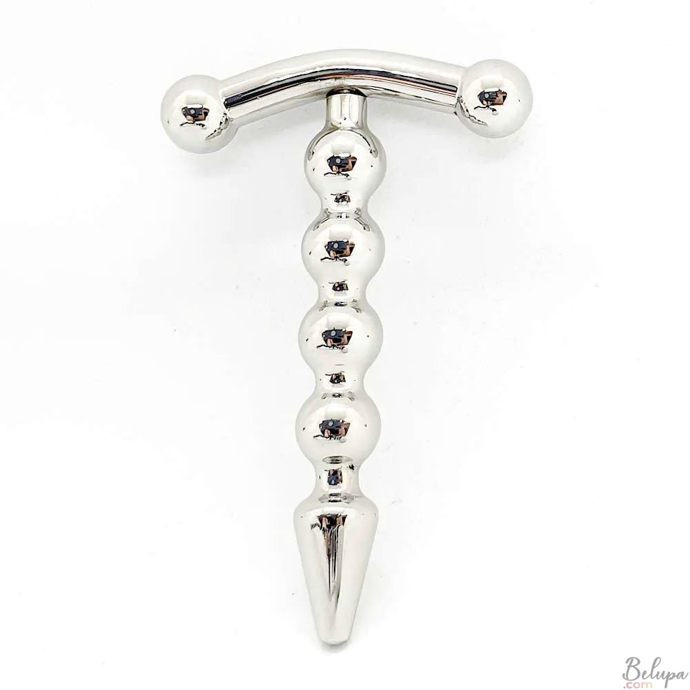 Stainless Steel Urethral Sound ROD OF ECSTASY 5.6 x 0.6 cm Silver