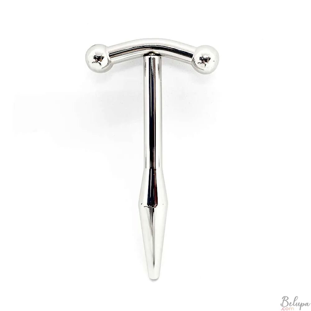 Stainless Steel Urethral Sound MAGIC MAKE CUM 6.4 x 0.7 cm Silver