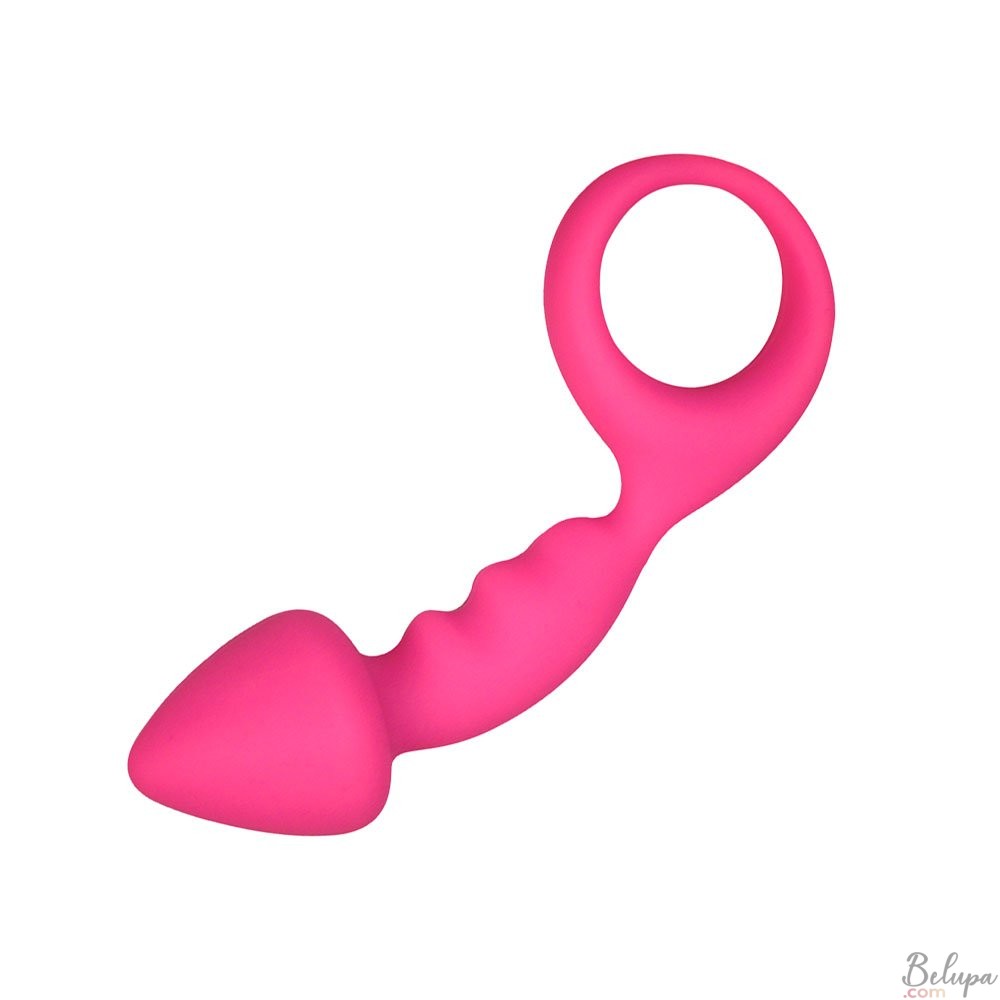 Silicone Anal Dildo BUDY 13 x 2.5 cm Pink