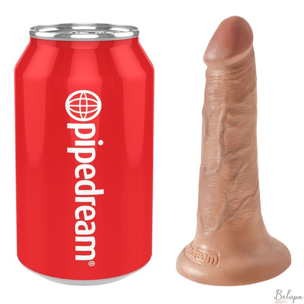 Realistic Dildo King Cock 5" 14.2 x 3.5 cm Caramel