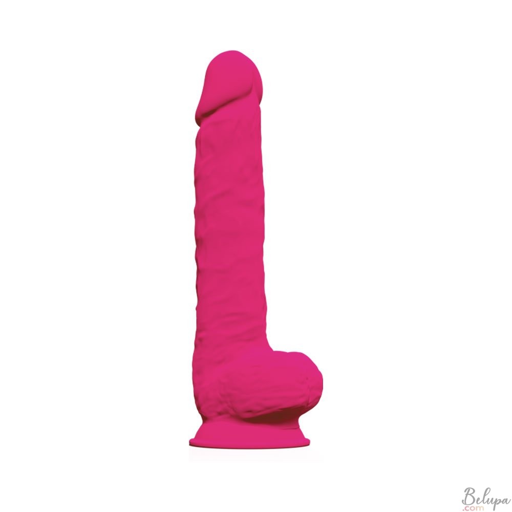 Realistic Silicone Dildo 38 x 7 cm Silexd Pink