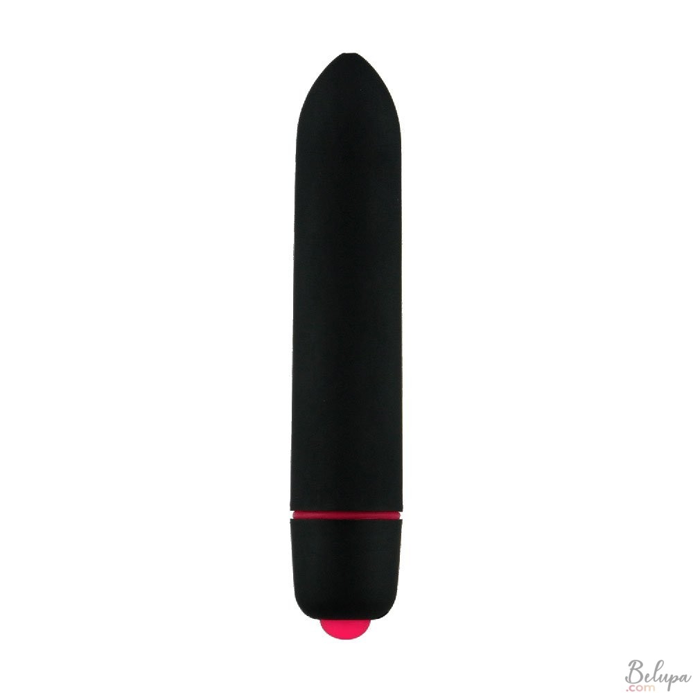Mini Silicone Bullet Vibrator UNIVIBE 9 x 1.7 cm Black
