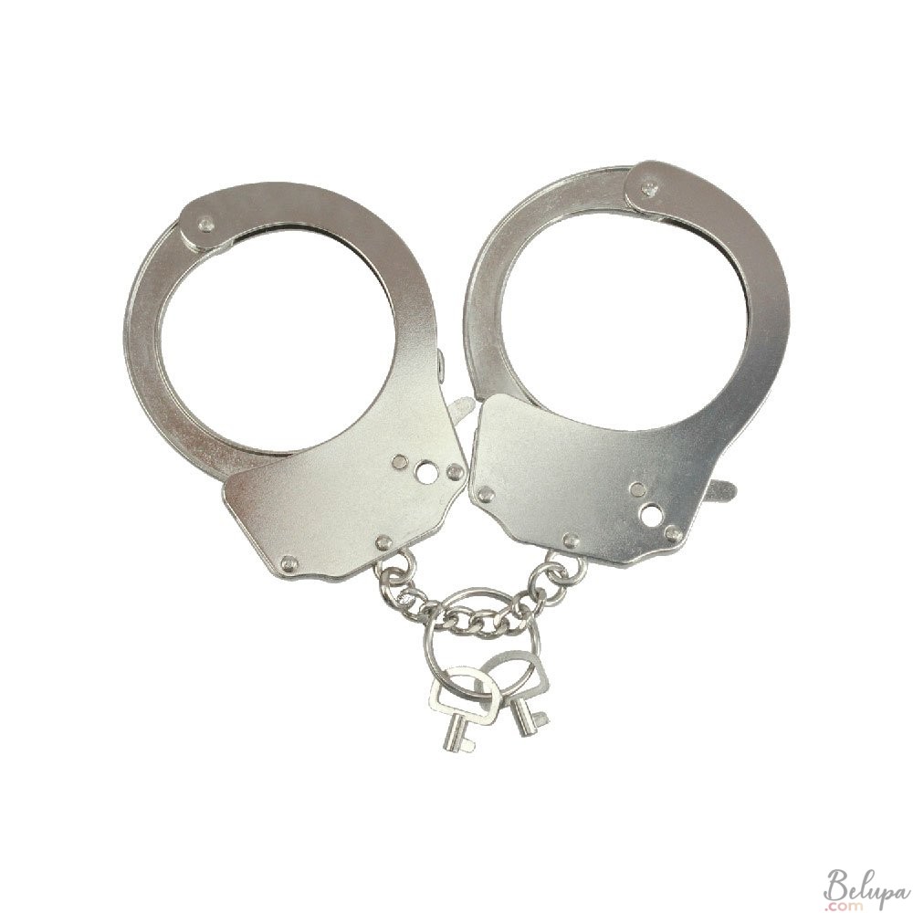 Metal handcuffs SILVER