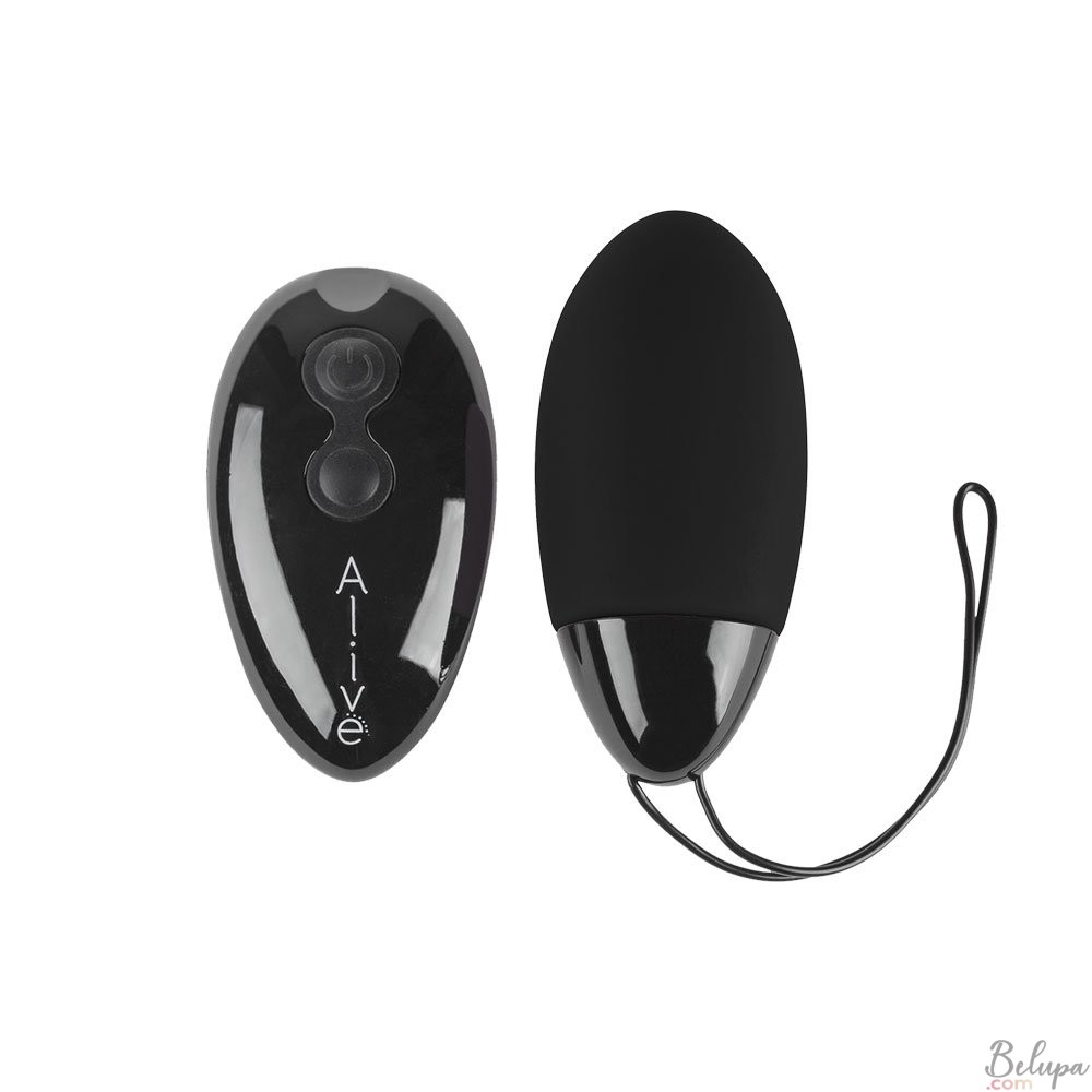 Vibrating Egg in Silicone with Wireless Remote MAGIC EGG MAX 8.4 x 3.8 cm Black
