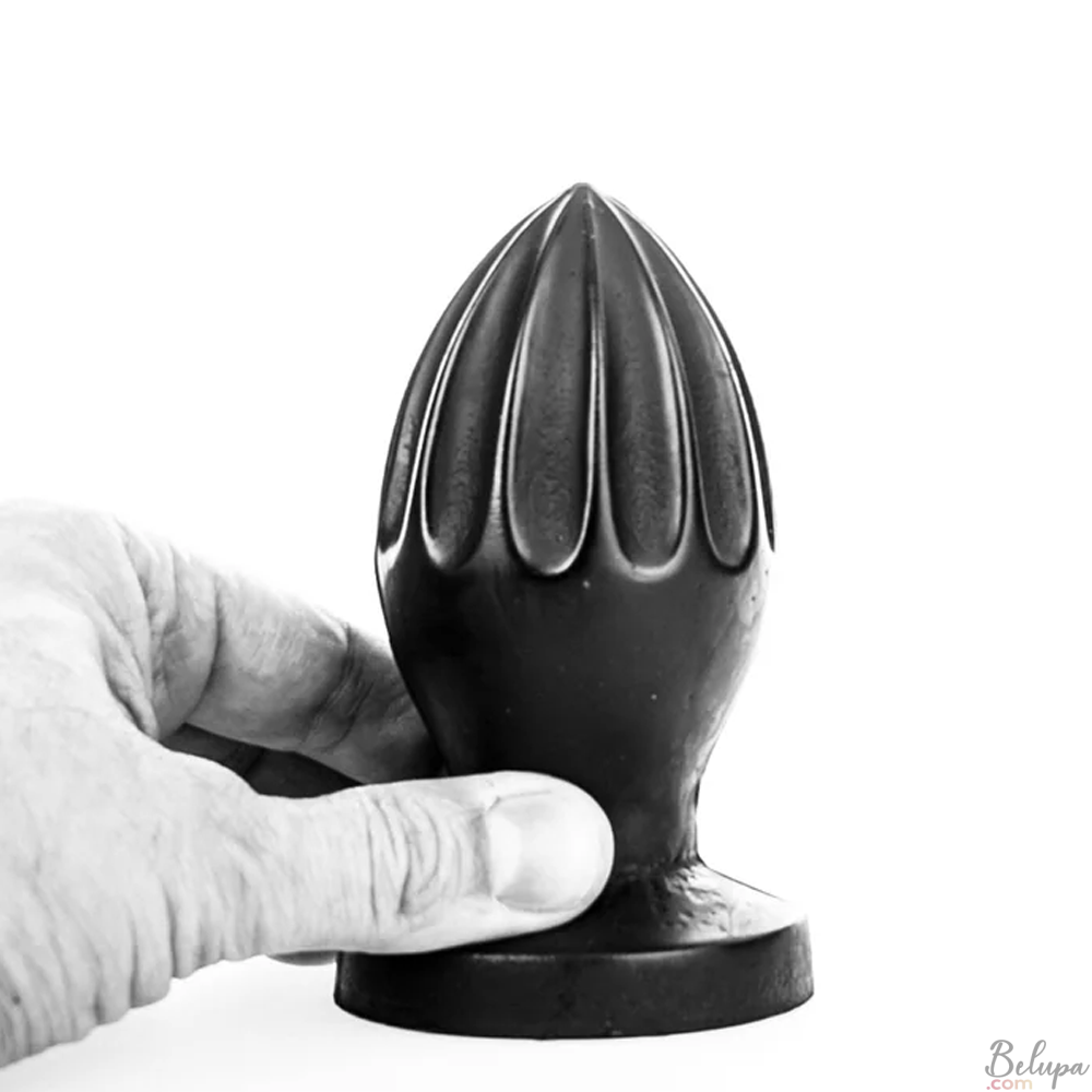 Giant Anal Plug CITRUS All Black 12 x 6 cm Black