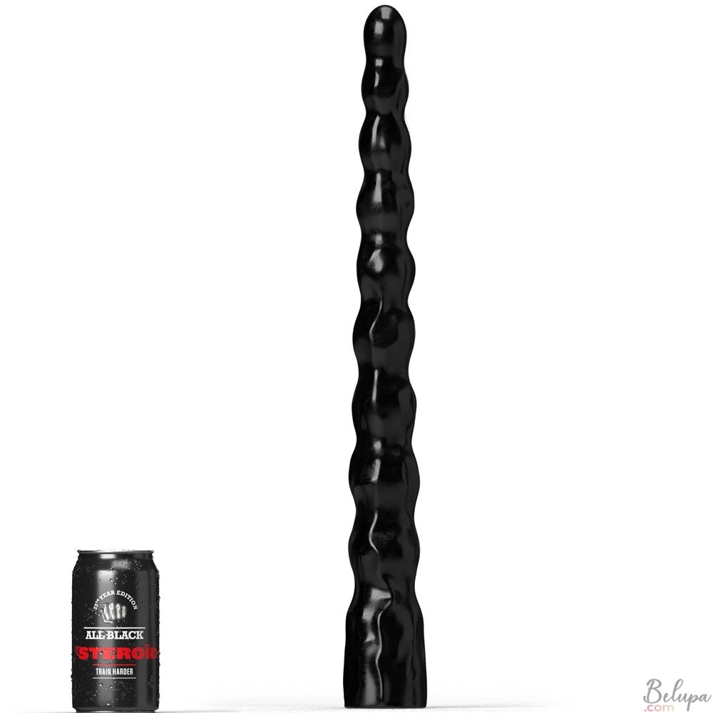 Giant Anal Dildo EN-GARDE All Black Steroid 49 x 5 cm Black