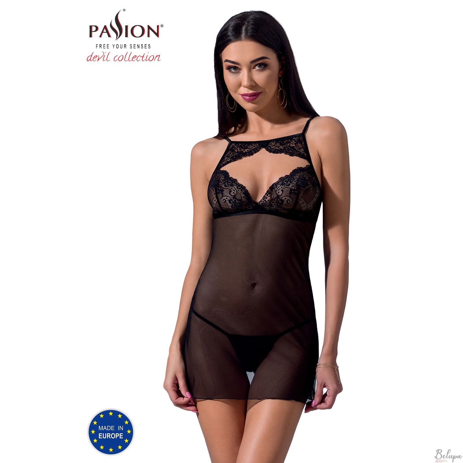 Babydoll VERONIQUE Black