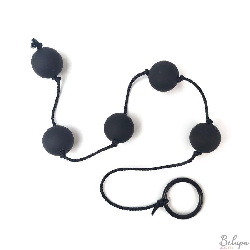 Anal Beads A-Gusto 36 x 2 cm Black