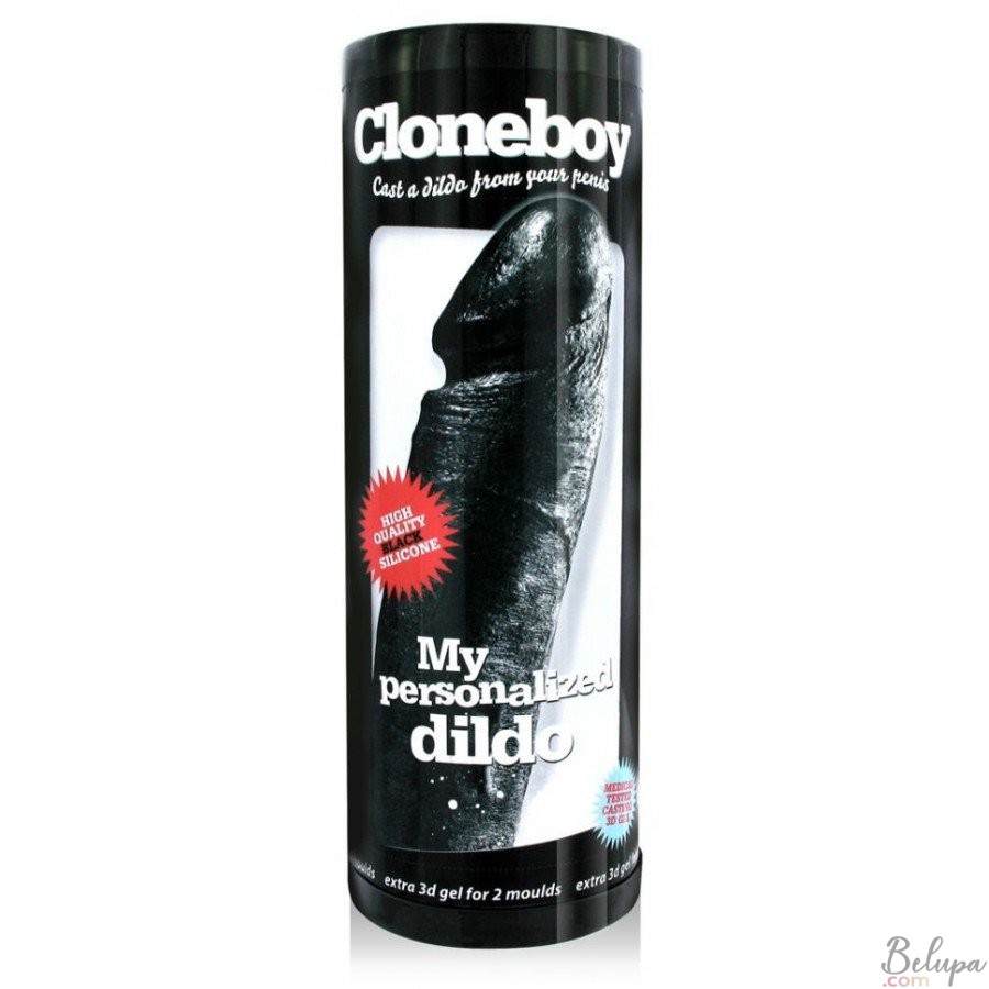 Mold to Create Personal Black Silicone Dildo Cloneboy