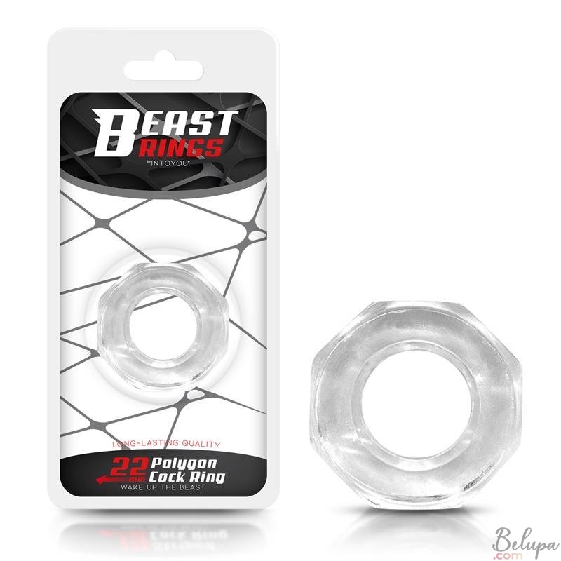 Cockring 2.2 cm Bolt Beast Rings Transparent