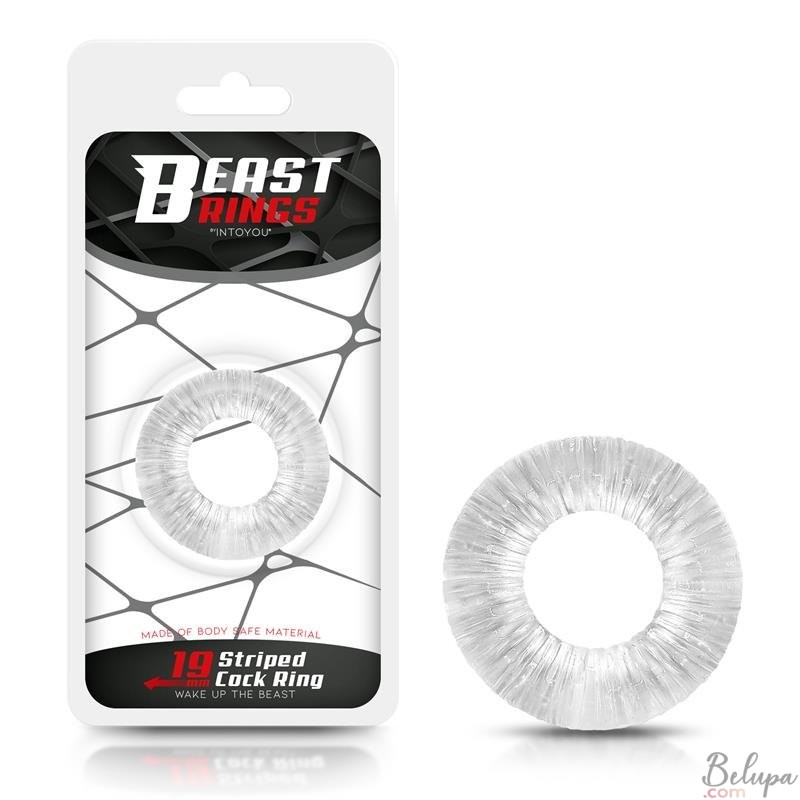 Cockring 1.9 cm Tyre Beast Rings Transparent