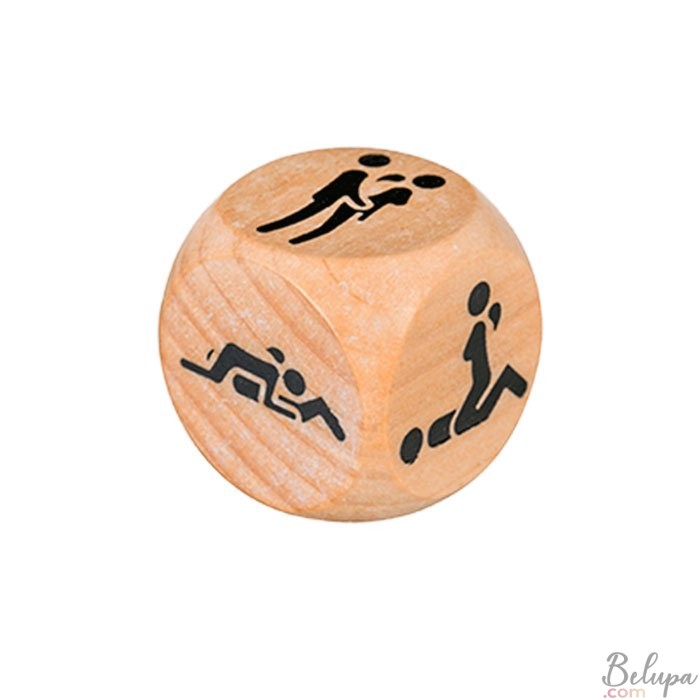Wooden Kamasutra Positions Dice by Adrien Lastic