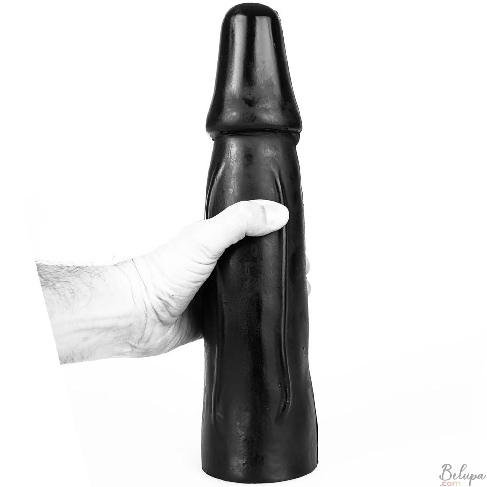 Giant Realistic Anal Dildo THORD Dark Crystal 33 x 8.5 cm Black