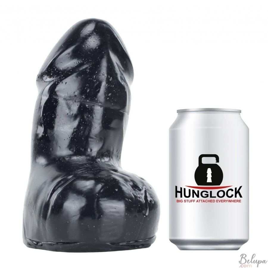 Dildo with Vac-U-Lock Attachment EASY Black 16 x 6.5 cm