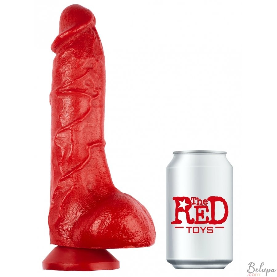Realistic Dildo JOSEF Red 22 x 5.5 cm
