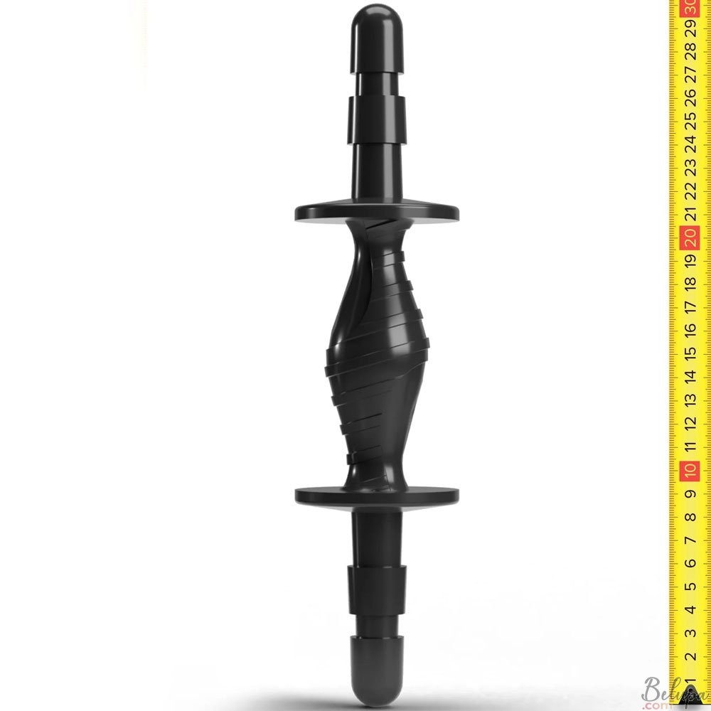 Double Handle Hung System Black with Universal Attachment