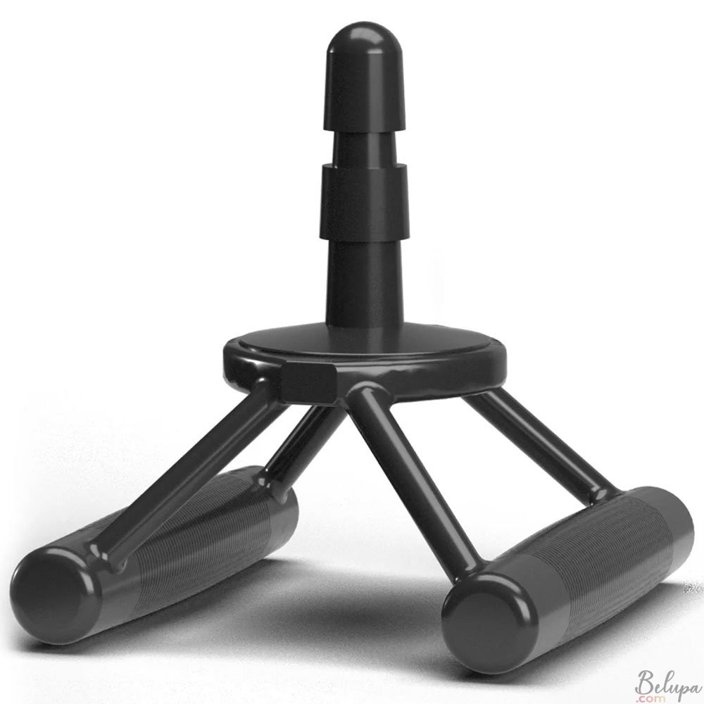 Handle and Base Hung System Black with Universal Attachment