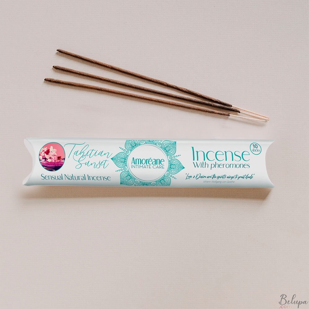 Pheromone Incense Delicate Floral Scent TAHITIAN SUNSET x 10