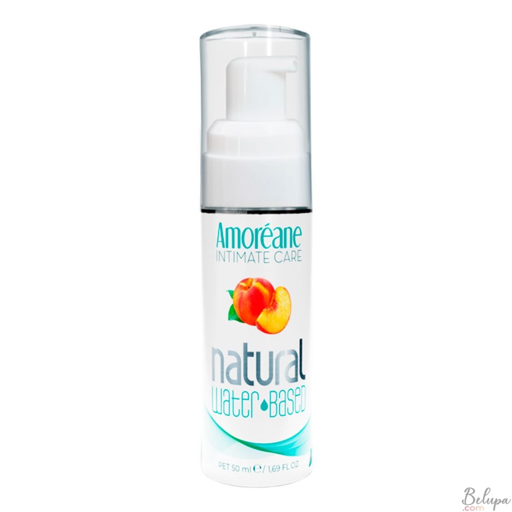 Lubricant Water-based Peach Flavored NATURAL 50 ml