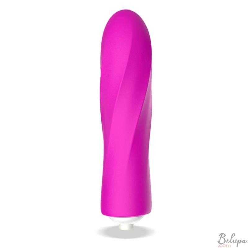 Mini Silicone Vibrator TRIMY 10.5 x 3 cm fuchsia