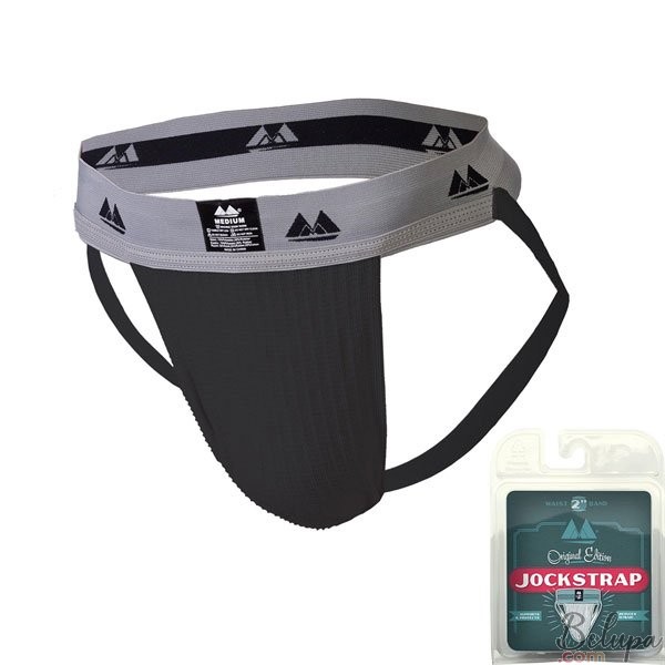 Men's Jockstrap Slip from MM Original Jock Collection Black