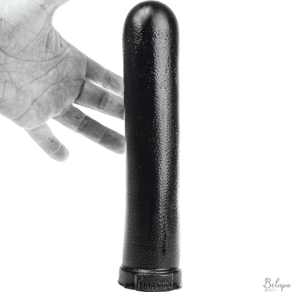 Smooth Anal Dildo NAV53B Domestic Partner 30 x 5 cm Black
