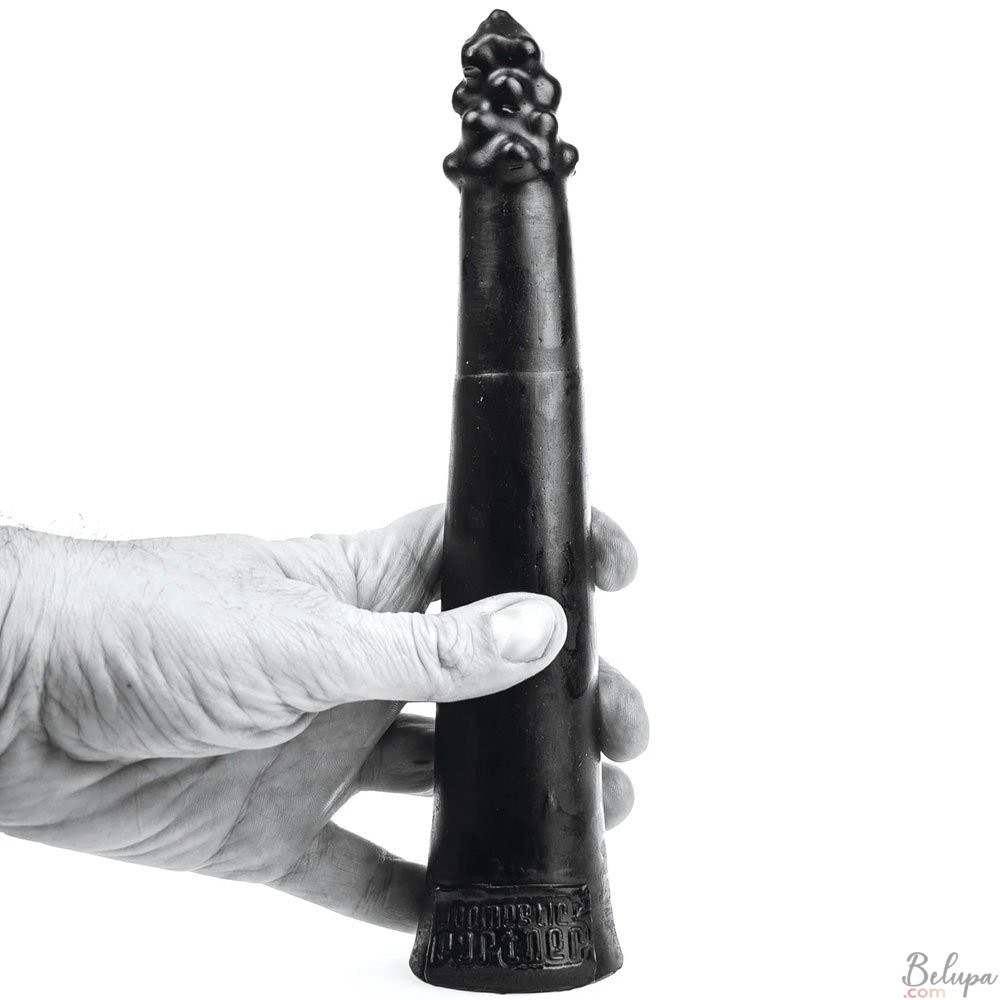 Giant Progressive Anal Dildo NAV54B Domestic Partner 25 x 5 cm Black
