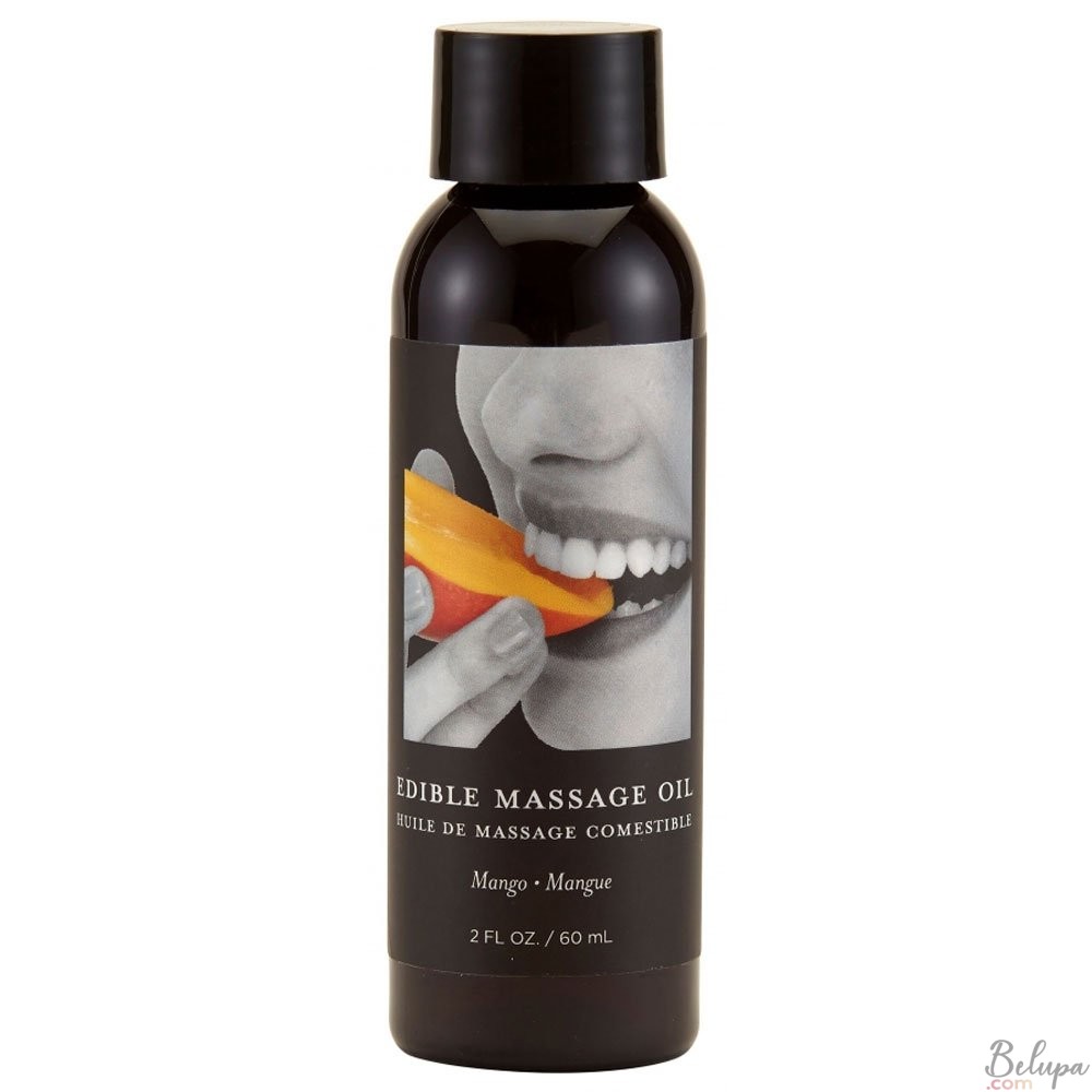 Edible Massage oil Mango flavor Earthly Body 60ml