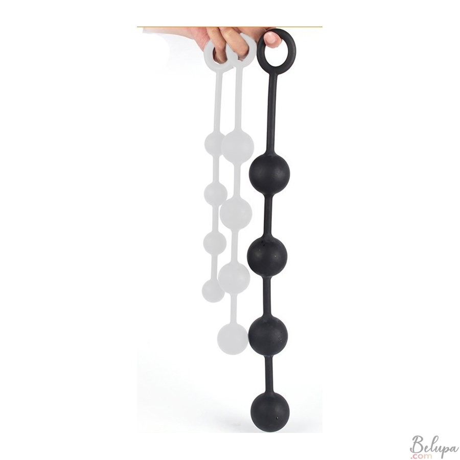 Anal Chain with Silicone Beads QUARTY L 45 x 5 cm