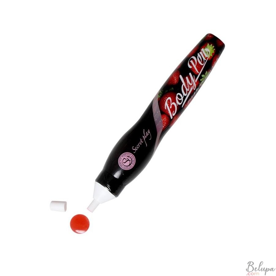 Body Pen with Strawberry Edible Ink