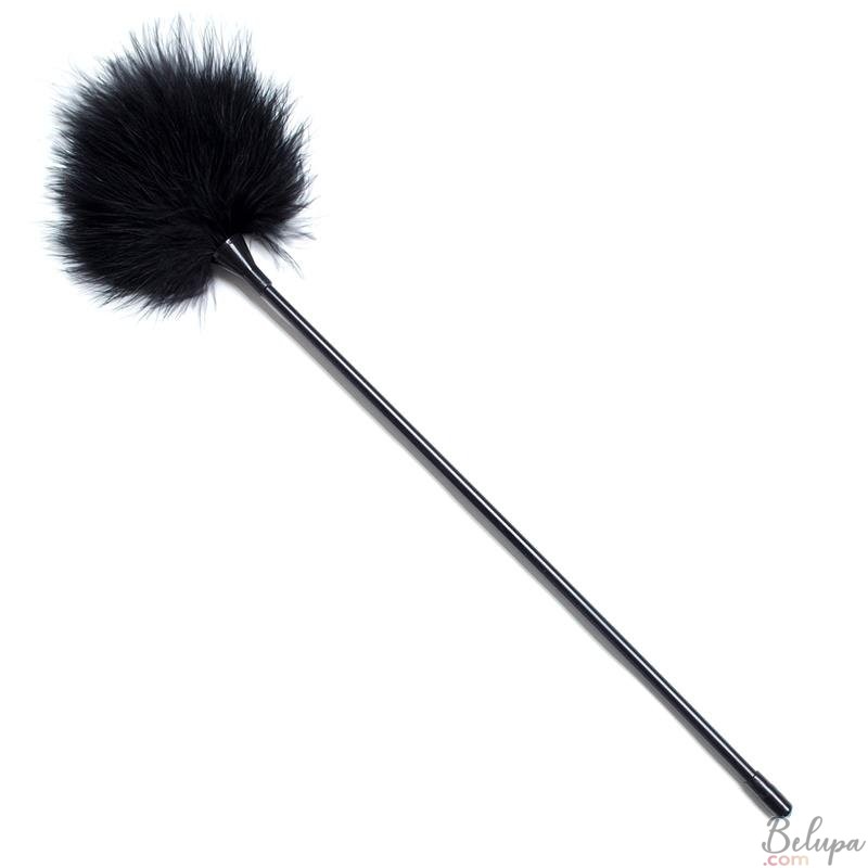 Tickling Feather LateToBed BDSM Line 40 cm Black