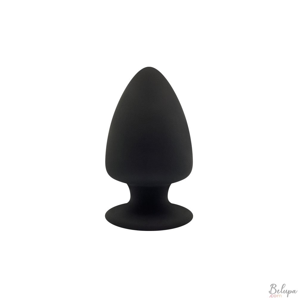 Anal Plug in Silicone MODEL 1 XS 8 x 4.5 cm Black