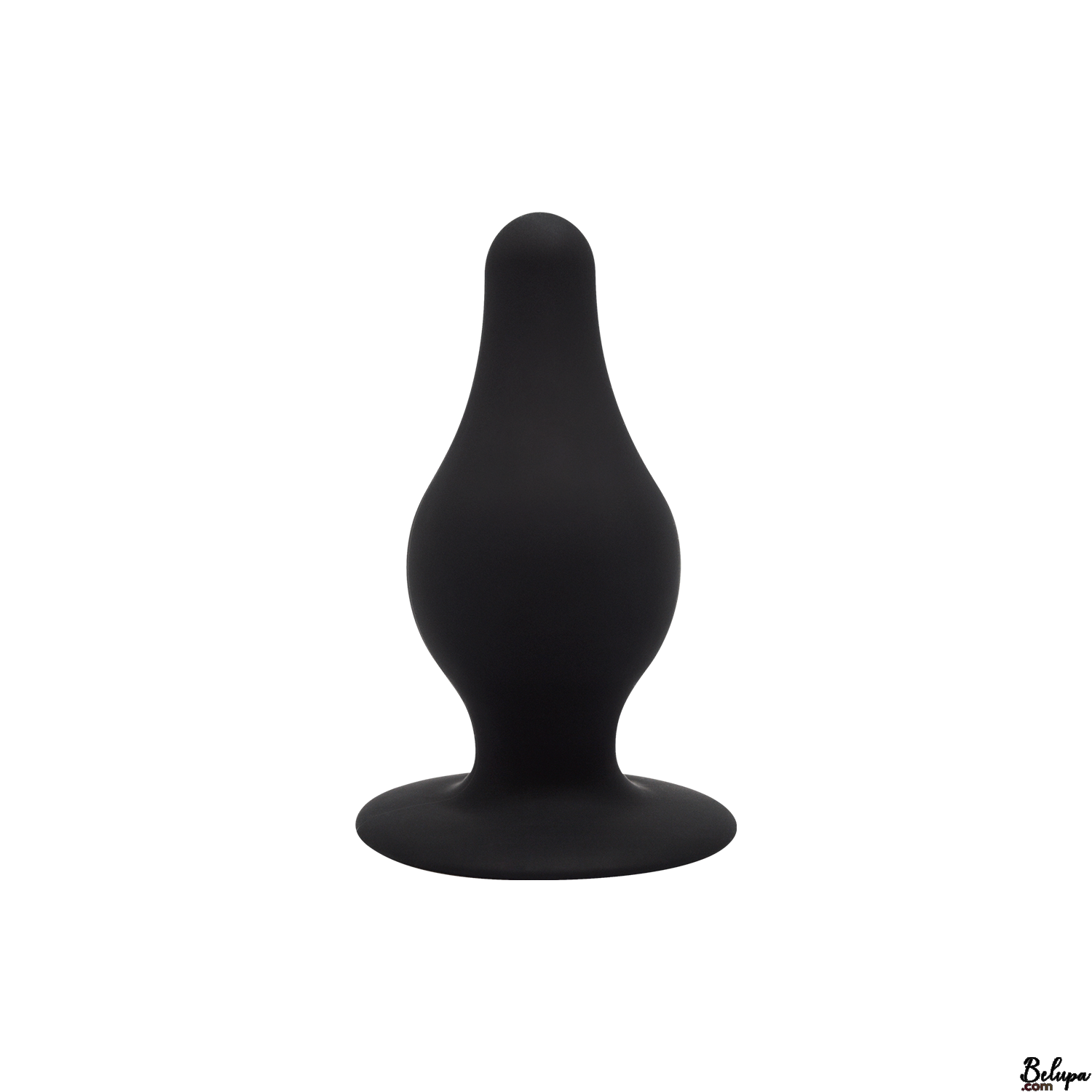 Anal Plug in Silicone MODEL 2 XS 6.4 x 2.9 cm Black