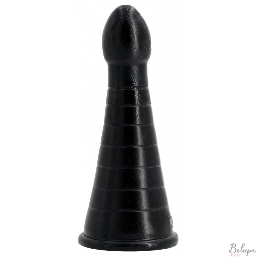 Giant Anal Plug GULPY Black 20 x 7 cm