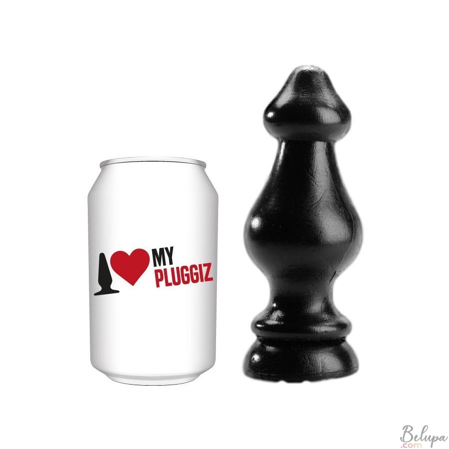 Anal Plug KARAC Black 16.5 x 6 cm