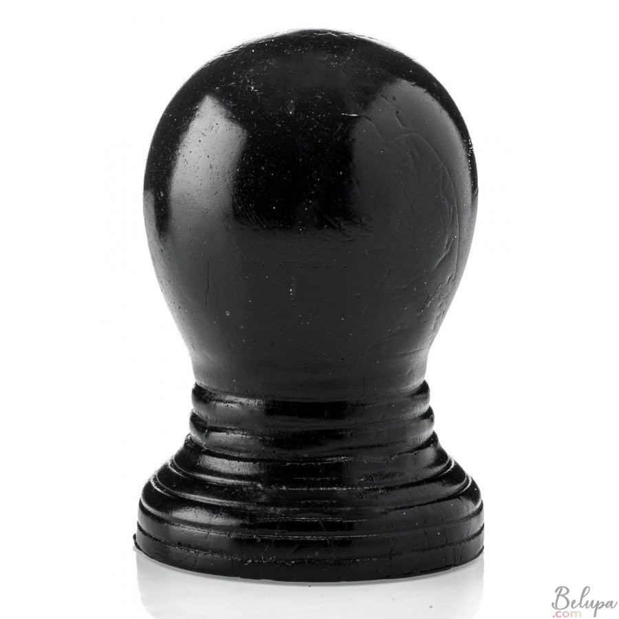 Anal Plug TOSHY Black 9.5 x 6 cm