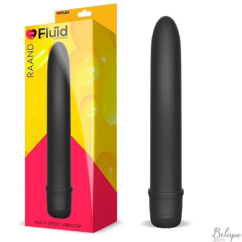 Classic Vibrator RAAND 18 x 2.5 cm Black