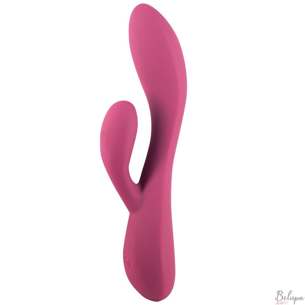 Rabbit Vibrator in Silicone RIO SUNSET 20 x 3.6 cm Pink Rechargeable 