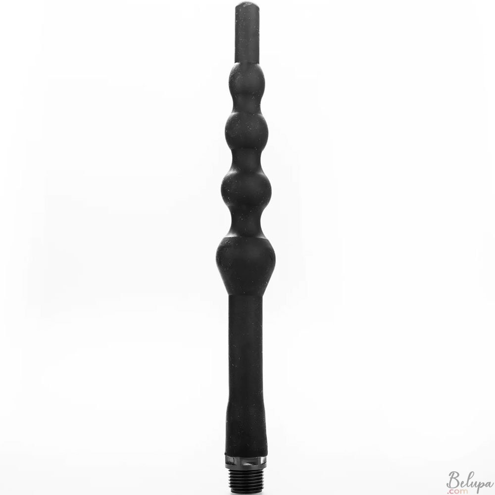 Anal Douche in Silicone SA04 29 x 3.5 cm Black Universal Shower Attachment