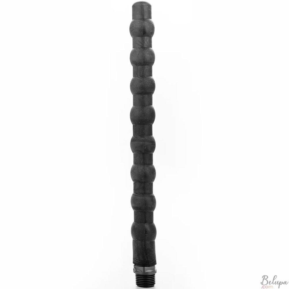 Anal Douche in Silicone SA06 29 x 2.5 cm Black Universal Attachment