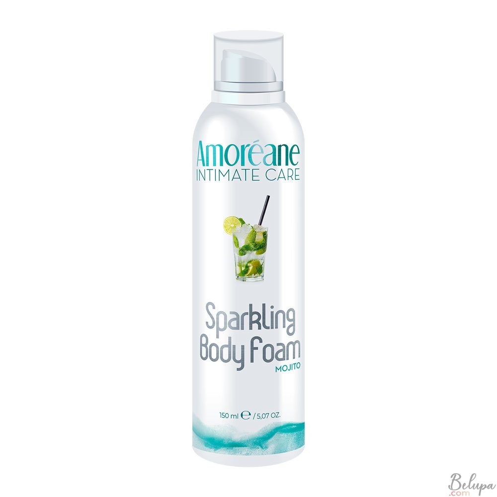 Massage Foam with Sparkling Effect MOJITO 150 ml