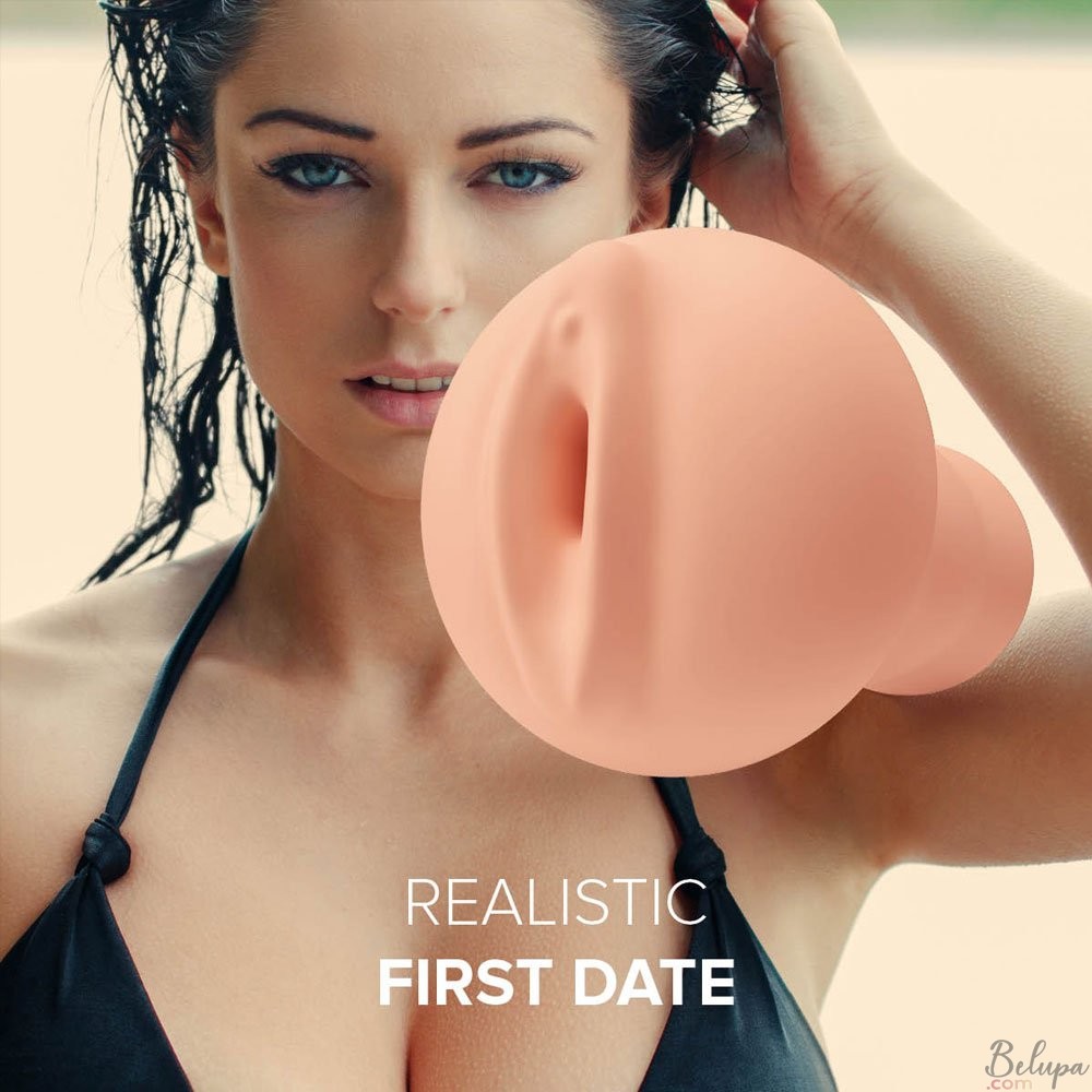 Masturbator in the shape of a vagina FIRST DATE in RST Light Skin