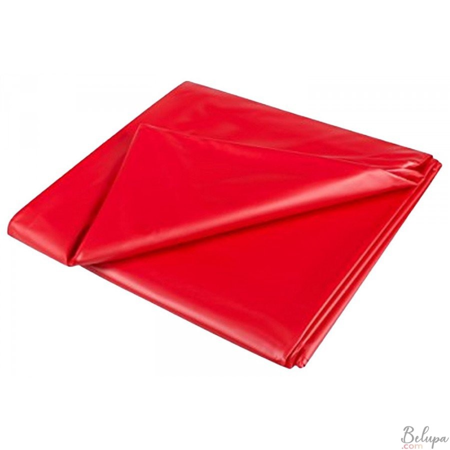 Waterproof Vinyl Rug 180 x 220 cm Red