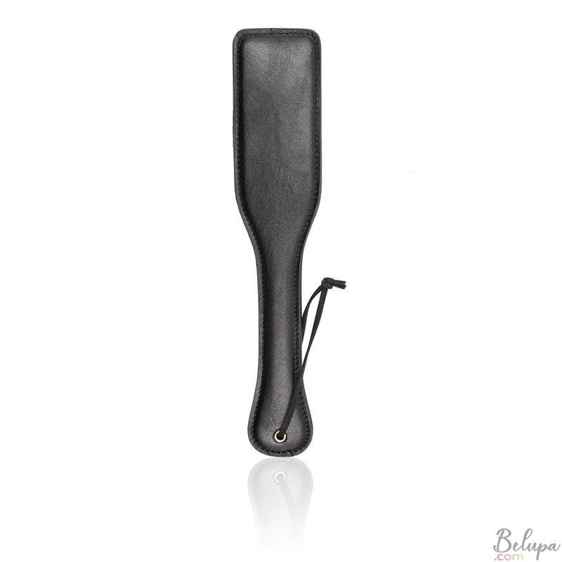 Vegan Leather Paddle Spanker 32 x 6.5 cm LateToBed BDSM Line Black