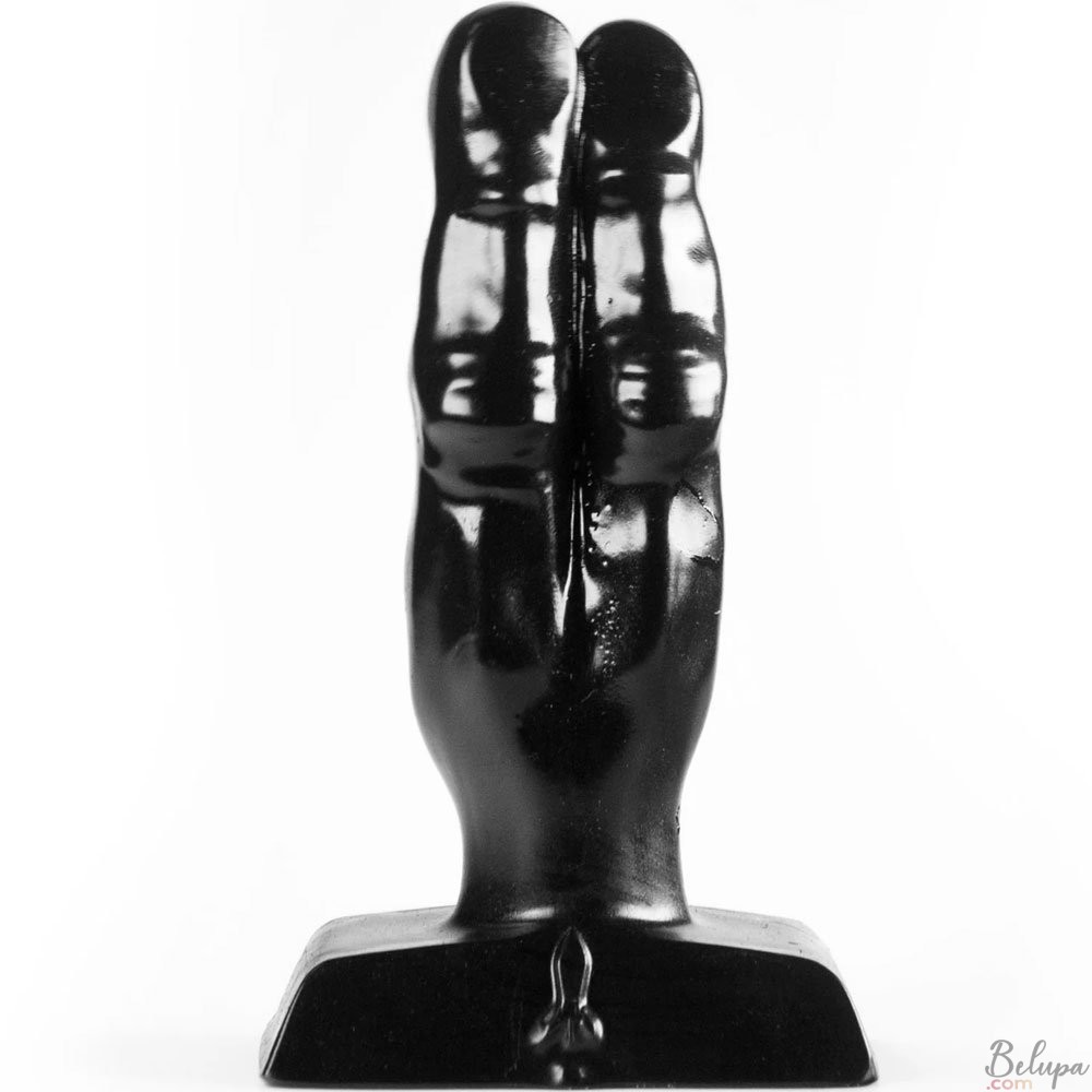 Double Fisting Fingers DOUBLE FF Zizi 12 x 3.5 cm Black