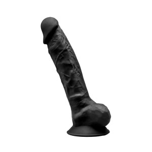 Realistic Silicone Dildo 20.5 x 4.5 cm Silexd Black